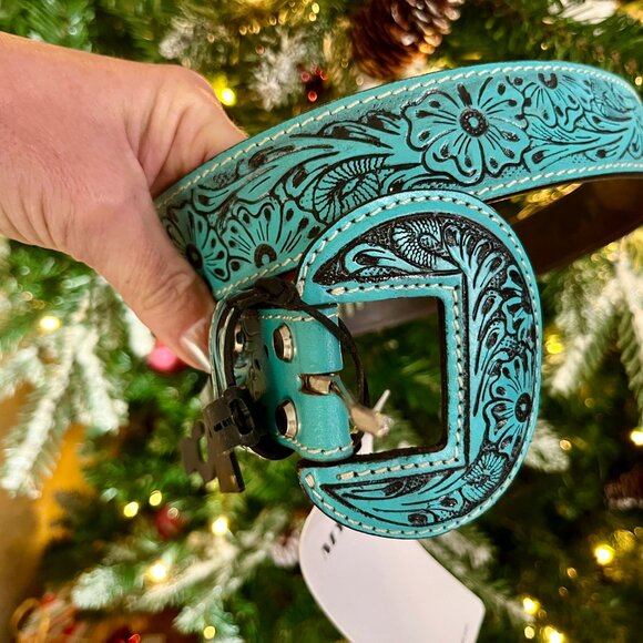 Myra Talon High Desert Women's Belt In Turquoise - Picture 3 of 5